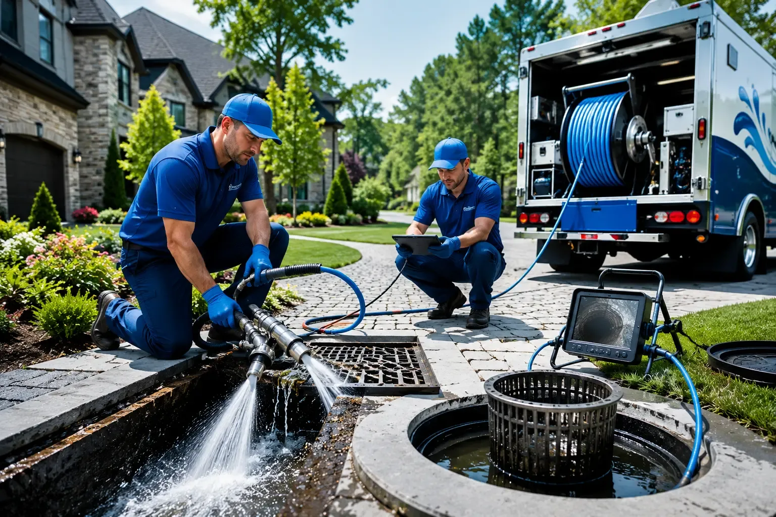 Local outdoor drain cleaning professionals in Maplesville, AL